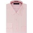 thumbnail image 1 of Tommy Hilfiger Camisa de vestir con botones forrados para hombre, rosa, cuello de 17.5 pulgadas, manga de 36 a 37 pulgadas, 1 of 1