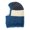 Blue, variant on Unisex Cycling Hiking Face Bandana Half Mask Neck Hiking Sports Soft Thicken Knitted Fishing Bike Headgear