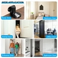 thumbnail image 7 of Invisible Adjustable Magnet Door Stop with Self Adhesive & Screw Mount, Yellow Bronze 2 Pack, 7 of 7