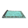 thumbnail image 2 of Ahgly Company Indoor Rectangle Persian Light Blue Traditional Area Rugs, 6' x 9', 2 of 4