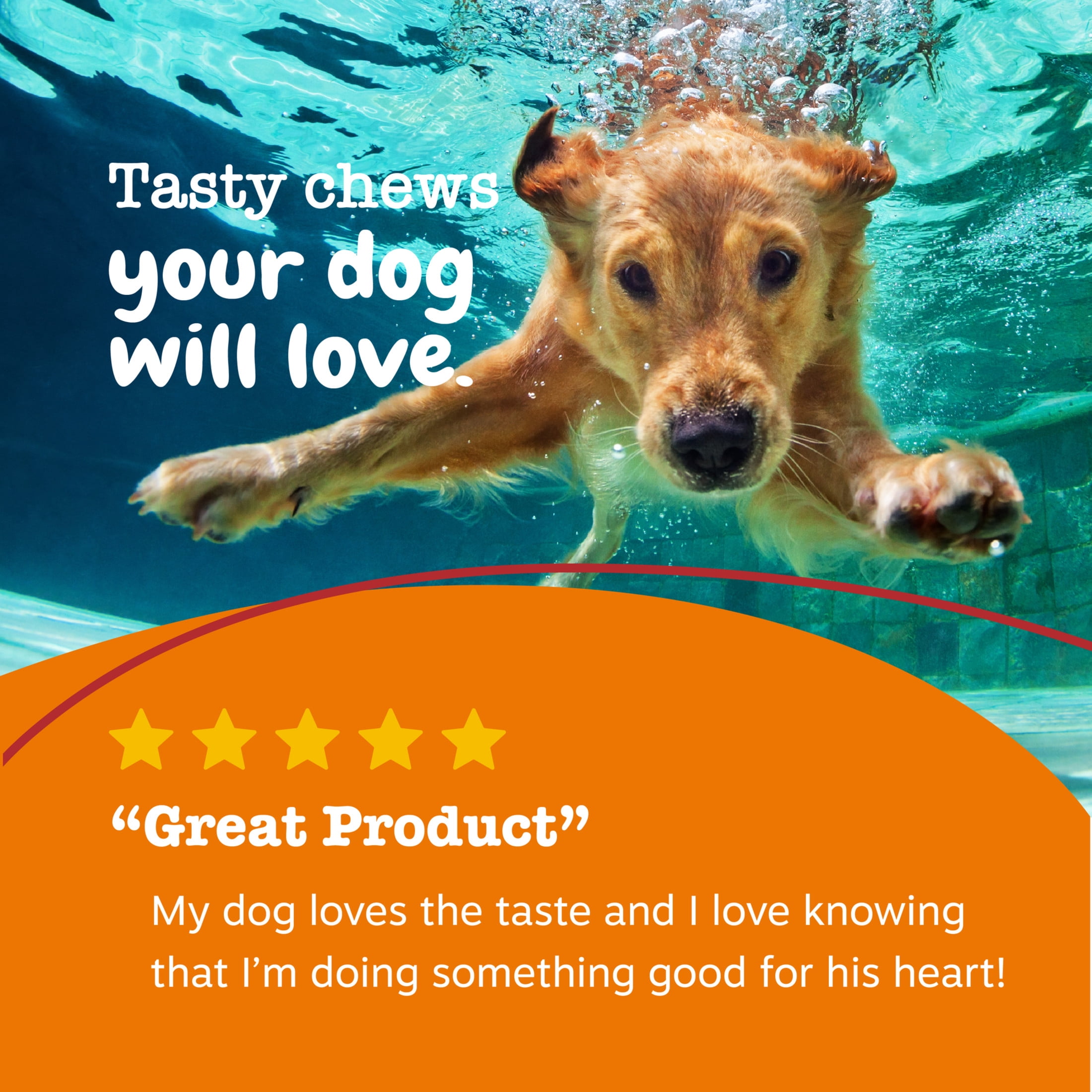 Zesty Paws Cardio Bites Salmon Flavor Dog Supplement, 90 Count