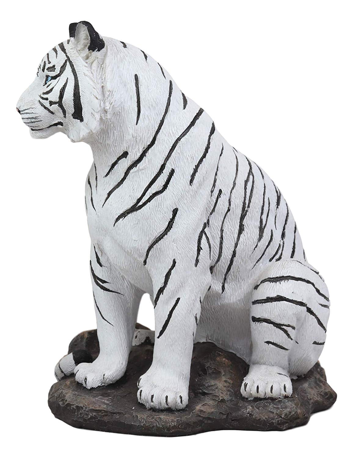Ebros Gift Thirsty Siberian White Tiger Wine Oil Bottle Holder Figurine 11 Long Home Kitchen and Dining Party Hosting Jungle Animal Tigers Tigress and Giant Cats Decor Accessory 