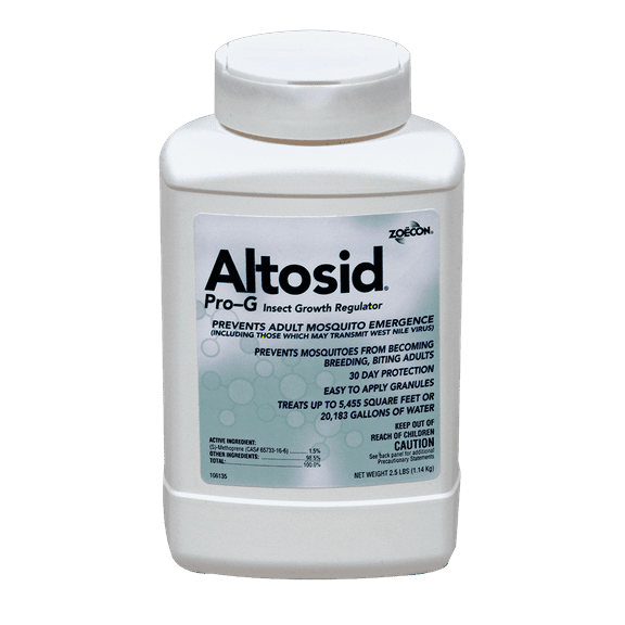 Altosid Pro-G Granular Insect Growth Regulator and Larvicide - 2.5 lb Bottle by Zoecon