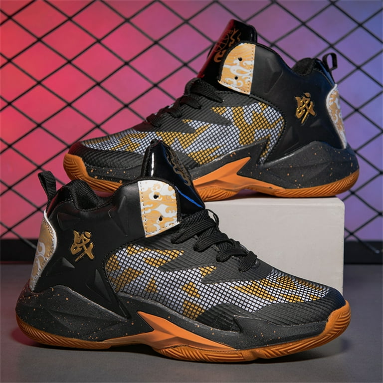 Engtoy Girls Boys Basketball Shoes Kids Sport Shoes for School