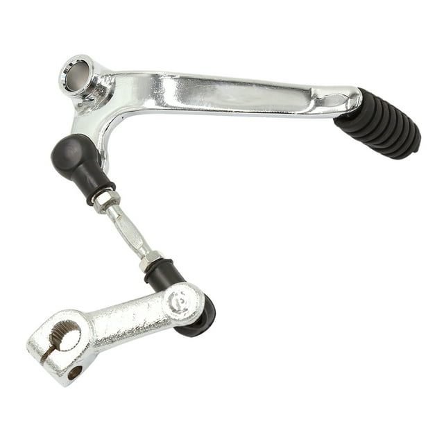 Palanca de Cambio Plateada Unique Bargains para Moto GN 12,5mm Agujero