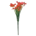 thumbnail image 2 of Meiiso Artificial Flowers, Submarinen Flowers Artificial Outdoor Flower & Realistic Flowers Plant for Outside Home, Indoor Planter, Yard Decor, Orange Color, 2 of 9