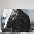 thumbnail image 1 of Charlie Actor Hunnam Blanket, Ultra Soft Lightweight Flannel Fleece Throw Blankets, 1 of 5