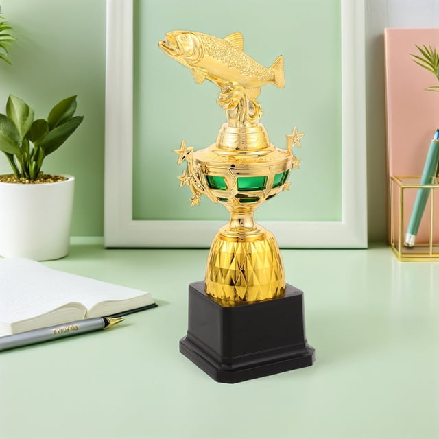 IFANLANDOR Reconocimiento En Trofeo De Compacto Con Detalles Dorados Para Campeonatos De Deportiva