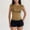 Green, variant on Endives Mesh Short Sleeve Tops for Women Lace Tops Slim Fit Crop Tops Shirt See Through Going Out Top Club Wear Night Wear T Shirts for Women M