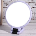 thumbnail image 3 of 360° Swivel Extendable Vanity Mirror 5x Magnifying Makeup Mirror Cosmmetic Mirror Makeup Mirror Foldable Makeup Mirror For Hotel For Home For Travel Purple, 3 of 8