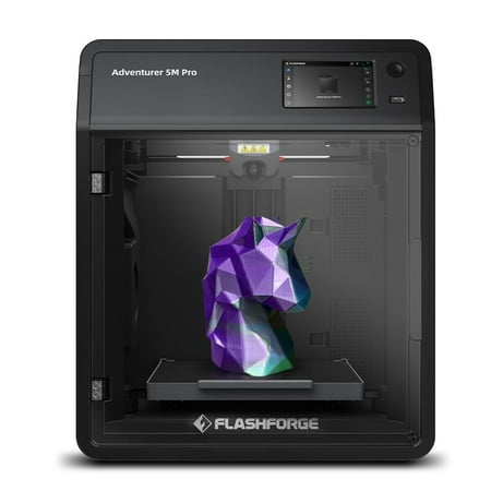 Flashforge 3D Printer Adventurer 5M Pro High Speed 3D Printers with Enclosed Chamber & Display Screen, 8.7 x 8.7 x 8.7 Inch, Black