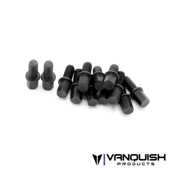 Vanquish Products 01702 Scale Black SLW Hub Screw Kit