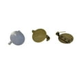 thumbnail image 2 of 50pc que Alloy Pin Brooch Settings Base 20mm Round Brooch Pin Back Mixed, 2 of 7
