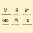 thumbnail image 6 of Children's Sensitive Interactive Mechanical Dog Music Dance Recording Reread Remote Control Toy Dog Toys For Children 0-3 Years Leapmotor Educational Game Toddlers Interactive Toys For Kids Kids Toys, 6 of 7
