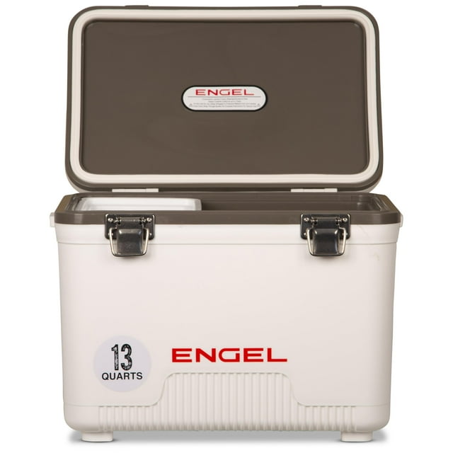 Enfriador ENGEL UC13, 13 cuartos de galón, hermético, blanco