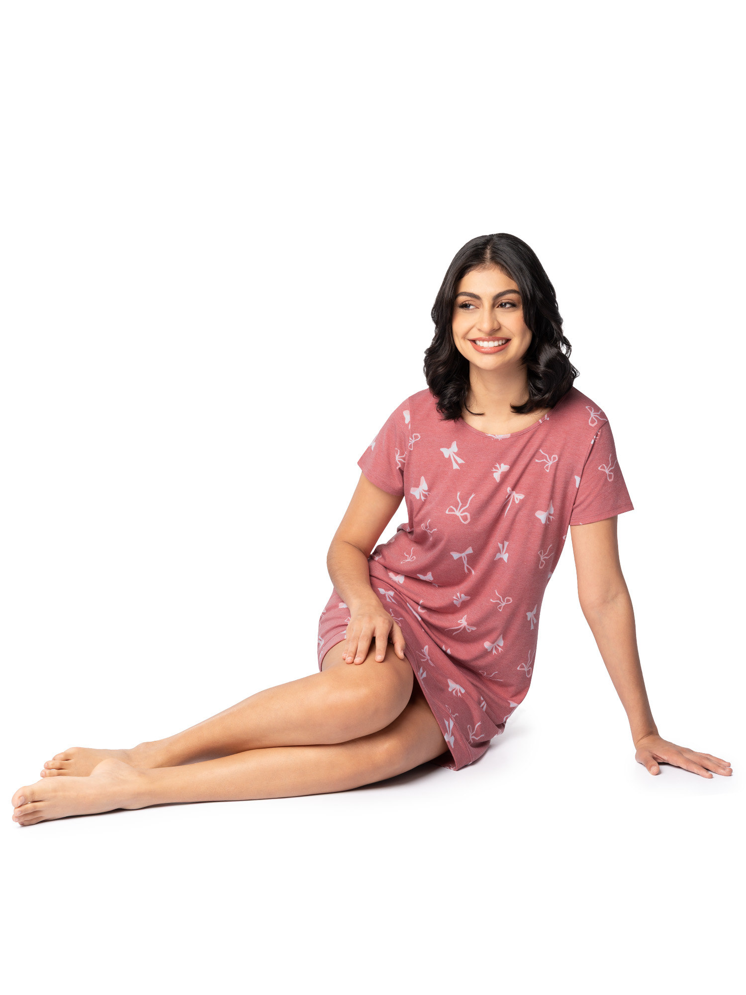 Fruit of the Loom Women's Soft and Breathable Pajama Sleepshirt, Sizes S-5X