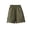 Green, variant on Casual Shorts for Boys, Mid-length Loose Fit Summer Pants in Navy Pink Beige Coffee Gray Yellow, Cool Silk Cavalry Fabric, Lightweight Breathable, Elastic Waistband