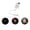 E001- Clear (Touch 1 Piece), variant on Small Decorative Led Lamp, Ceiling Projector, Galaxy Projector, Plug and Play Hd Star Projector, Led Lights for Bedroom,6 Different Starry Sky and Themed