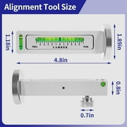 DEXIMRO Adjustable Magnetic Gauge Tool, Wheel Camber, Caster Pillar and Wheel Alignment Tools for Automotive Truck RV Tire Repair for Car/Truck Camber/Castor Strut