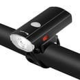 thumbnail image 1 of Linterna frontal de bicicleta 2 en 1 Luz de bicicleta USB recargable Casco de ciclismo Faro impermea WEST BIKING Linterna frontal de bicicleta, 1 of 7