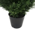 thumbnail image 4 of Vickerman 7' Artificial Potted Green Cedar Tree., 4 of 6