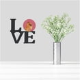 thumbnail image 2 of Brussels Griffon Hearts Love and Valentine's Day Portrait Metal Wall Artwork LOVE, 2 of 2