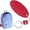 Red, variant on EVA Floating Oval Keychain Portable Float Key Ring For Boat Kayak Pool Beach Swim Outdoor Sports Daily Commute