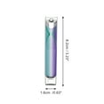 thumbnail image 4 of Unique Bargains 1 Pc Durable Long handle Nail Clippers Toenail Clippers Gradient Green Purple, 4 of 7