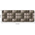 thumbnail image 7 of Multicolor Bigfoot and Camping Pattern Kitchen Rug Mat,Kitchen Runner Rugs Non Skid Washable,Decorative Kitchen Floor Mats for Kitchen,Sink,Laundry,17"x47.2", 7 of 7