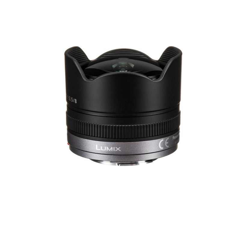 Panasonic - 【ゆうき】LUMIX G FISHEYE 8mm/F3.5 H-F008 Amazon.com : Panasonic LUMIX G FISHEYE 8mm/F3.5 Lens | H