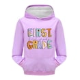 thumbnail image 6 of Ruyang Kids 1st Grade Back to School Hoodies Long Sleeve First Day of School Pullover Sweatshirts Cute Preppy Hoodie, 6 of 7