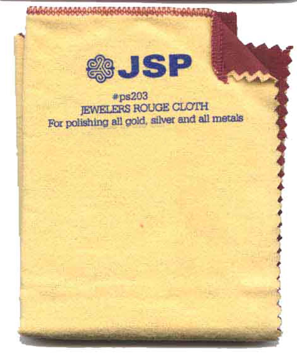JSP Gold and Silver Rouge Polishing Cloth Copper Brass Nickel Jewelry – GOLD TESTING EQUIPMENT JSP Gold and Silver Rouge Polishing Cloth Copper Brass Nickel Jewelry – GOLD TESTING EQUIPMENT