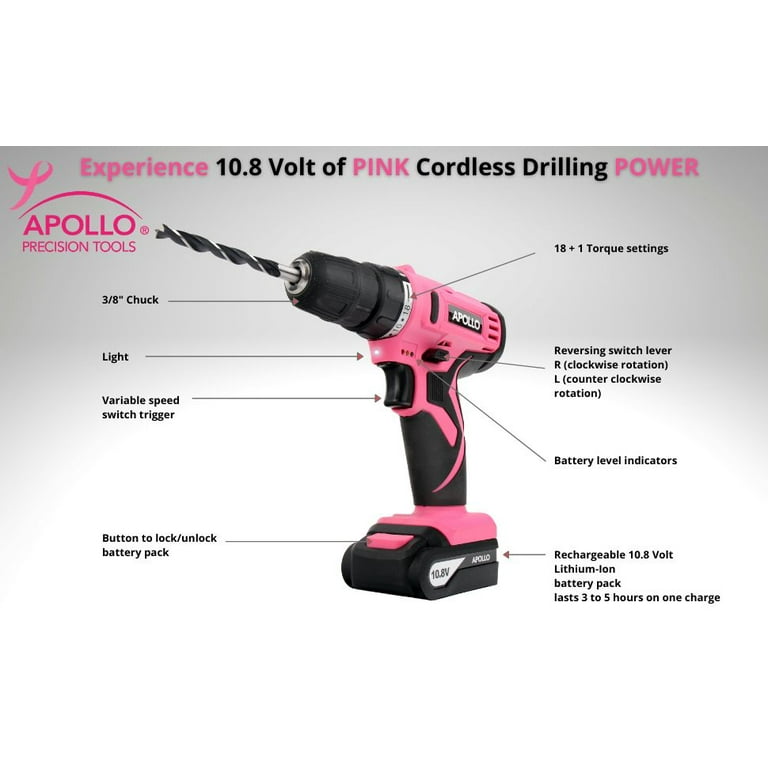 Apollo pink drill sale