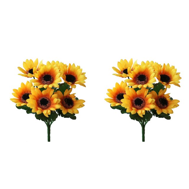 Racimos de flores artificiales Bewildely para interior y exterior decoración