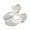 Silver, variant on Akiihool Girls Mary Jane High Heels Princess Costumes Shoes Party Dress Up Sandals for Little Girls Toddler or Kids (Pink,11)