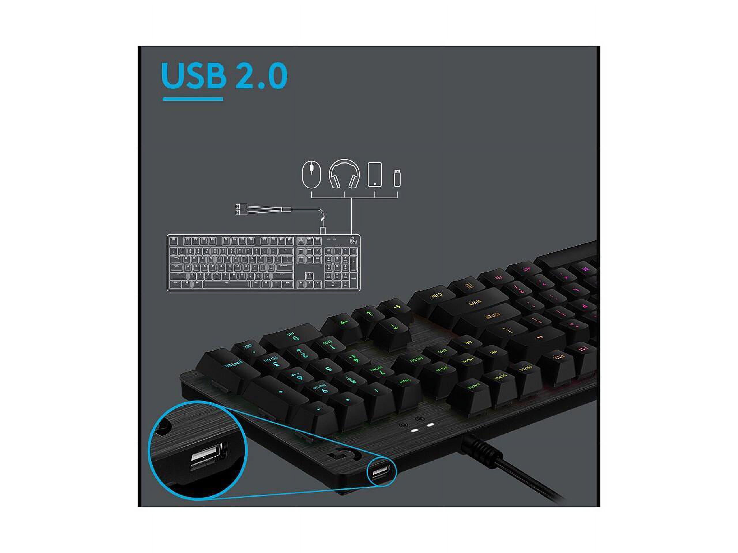 Logitech G512 CARBON RGB Mechanical Gaming Keyboard with LED