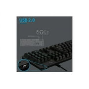 Logitech G512 CARBON LIGHTSYNC RGB Mechanical Gaming Keyboard - GX Brown switches (Tactile) - Carbon
