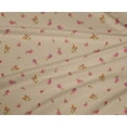 thumbnail image 4 of oneOone Polyester Lycra Fabric Leaves & Flower Floral Print Sewing Fabric BTY 56 Inch Wide, 4 of 4