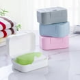 thumbnail image 6 of 4 Pcs Sealed Waterproof Soap Dish Soapdish Container Box Holder Standle Trays for Bathroom Pp Travel, 6 of 6