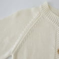 thumbnail image 4 of Girls Cardigan Sweater Long Sleeve Uniforms Knit Embroidery Button Jacket Outwear Tops, 4 of 7