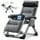 Upgrade Chair with Suede Cushion & Headrest