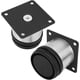 thumbnail image 5 of Juego de 8 patas para muebles, patas de cocina ajustables. Patas redondas de metal y acero inoxidable para sofá, patas de mesa, 50mm/altura, 50mm, 5 of 5