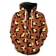 thumbnail image 1 of Sudadera con capucha de manga larga para hombre, estilo Harajuku, con estampado de leopardo en 3D y cremallera, estilo urbano, 1 of 6