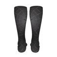 thumbnail image 6 of KLL Black Spider On Web Print Cool Socks Men's Women's Crew Socks Funny Crazy Novelty Stockings, 6 of 8