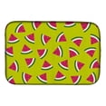 thumbnail image 1 of Carolines Treasures BB5151DDM Watermelon on Lime Green Dish Drying Mat, 1 of 4