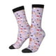 thumbnail image 1 of Fotbe Fashionable Cats Calcetas Largas con Estampado para Hombre y Mujer – Calcetas de Compresión Transpirables y Elásticas, Viajar y Uso Diario Talla 5-11, 1 of 6