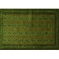 thumbnail image 1 of Ahgly Company Indoor Rectangle Southwestern Green Country Area Rugs, 2' x 3', 1 of 1