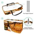thumbnail image 4 of Pie Large Capacity Foldable Laundry Organizer Storage Bins Beach Bag Storage Bag Reusable Oxford Cloth, 4 of 7
