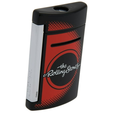 S.T. Dupont Rolling Stones Black MiniJet Lighter Limit Ed Tongue & Lips
