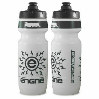 NGN Sport High Performance Bike Water Bottles 21 oz | Black & Yellow (2-Pack)